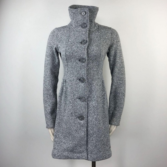 Patagonia Better Sweater fleece lined pea coat XS - Picture 2 of 9